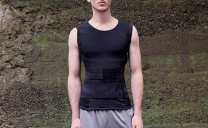 recoveryaid elite 2.0 mens posture shirt by activaided