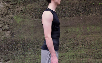 recoveryaid elite 2.0 mens posture shirt by activaided