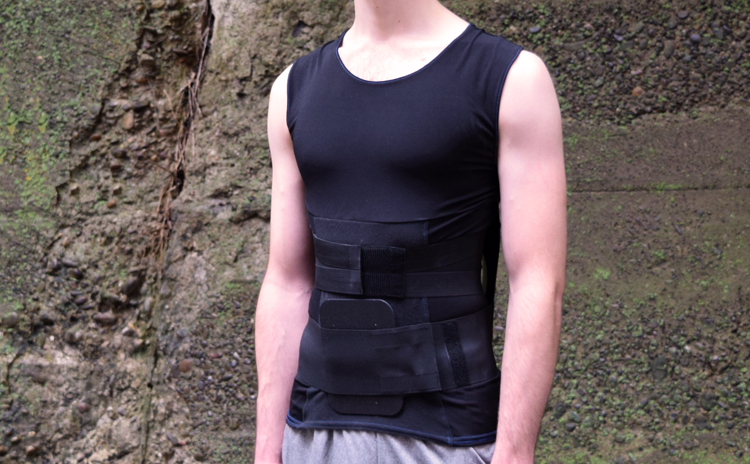 RecoveryAid Rx-631 | Posture Shirt Covered by Insurance | HCPCS L0631 Back Brace